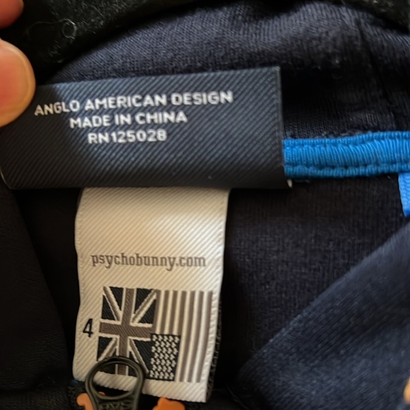 NWOT Psycho Bunny  Royalton Knit Track Jacket - Picture 10 of 11